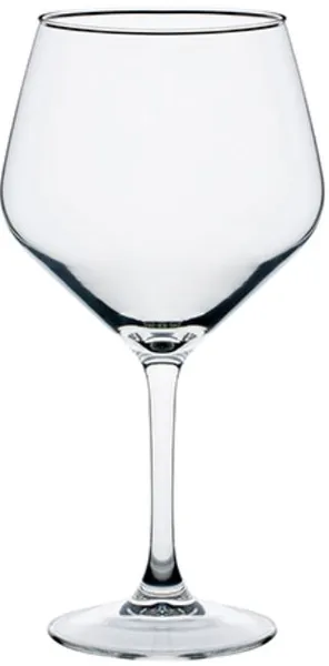 Glāze Gala, universal, rūdīts stikls, 670ml, H 21,5cm, D 11,2cm, 6gab