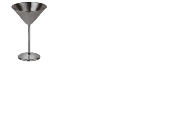 Glāze Martini Black, nerūsējošais tērauds, 200 ml, A 16,5 cm