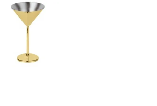 Glāze Martini Cooper Gold, nerūsējošais tērauds, 200 ml, H 16,5 cm