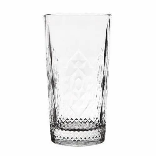 Glāze STONE, stikls, 490 ml, D 8,4 cm, H 15,7 cm, 4 gab.