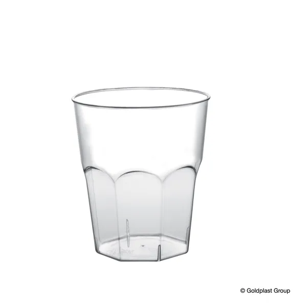 Glāzes (depozīta) kokteiļiem GOLD PLAST, 350ml, PP,  vairākkārt lietojamas, 0.358kg, 20gab, 4075
