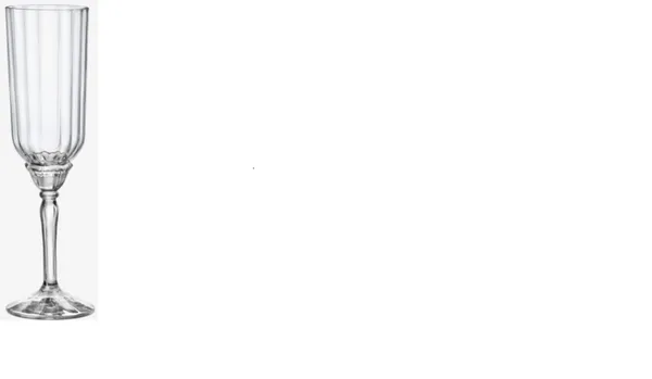 Glāzes FLORIAN, stikls, 210 ml, A 22 cm, D 6,5 cm, 6gab