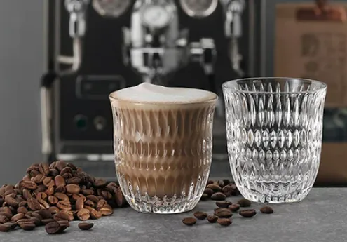 Glāzes NACHTMANN Ethno Barista Cappuccino/Flat White, kristāls, 235ml, 12gab