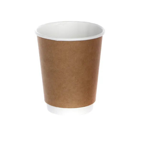 Glāzes PAP/PE, 300ml, D 90mm, kraft, 0.415kg, DW 47103, 25gab