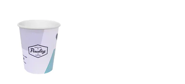 Glāzes PAULIG Take Away, 250ml, 80gab