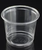 Glāzes PET desertam 200ml, D92mm, H70mm, 0.453kg, 50 gab.