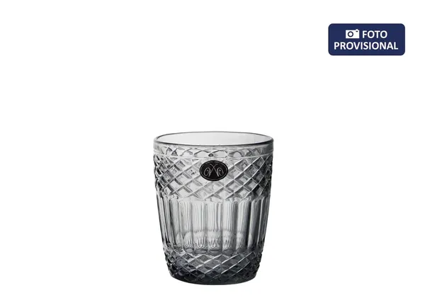 Glāzes VENECIA, pelēkas, 290 ml, D 8 cm, H 10 cm, 6gab