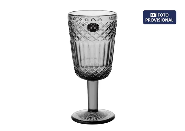 Glāzes VENECIA, pelēkas, 320 ml, D 7,8 cm, H 17, 2 cm, 6gab