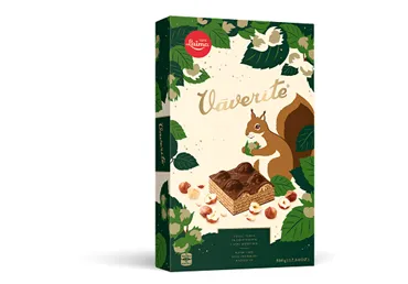 Vafeļu torte Vāverīte 350g glazēta