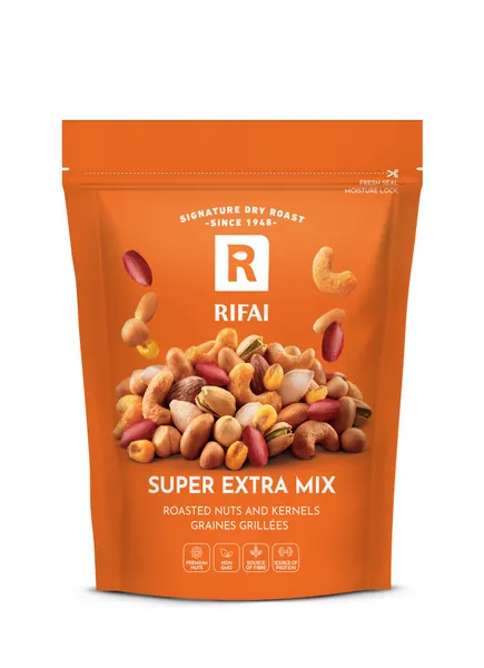 Grauzdētu riekstu maisījums RIFAI, SUPER EXTRA MIX, sālīts, 250 g