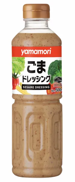 Grauzdētu sezama sēklu mērce YAMAMORI, 500ml