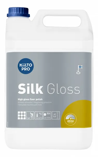 Grīdas vasks KIILTO Silk Gloss, 5l