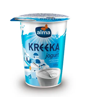 *Grieķu Jogurts ALMA 4%, 370 g