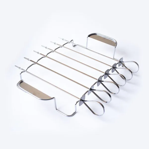 Grila plaukts ar 6 iesmu komplektu TEXAS CLUB