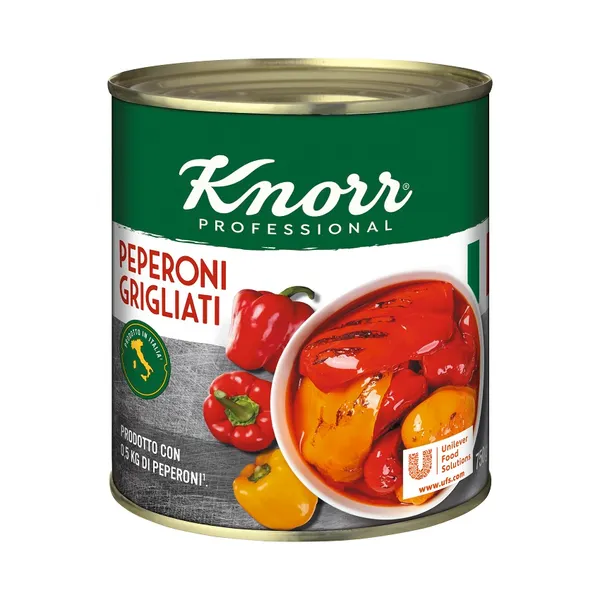 Grilēta paprika KNORR Professional, 750g