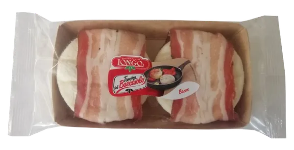 Grilsiers Tomino Boscaiolo CASEFICIO LONGO, ar bekonu, ACVN, 2gab., 195g