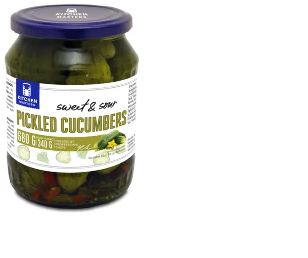 Gurķi marinēti Saldskābi 660g