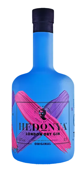 HEDONYA London Dry Gin XX blue 40%, 0.7 L