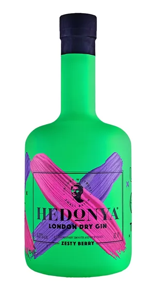 HEDONYA London Dry Gin XX green 40%, 0.7 L