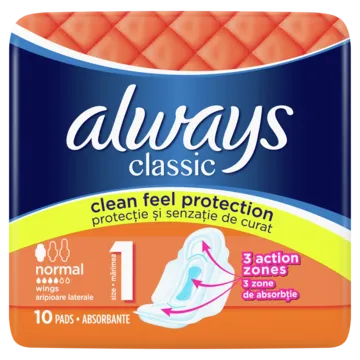 Hig.paketes Always Classic Normal 10gb