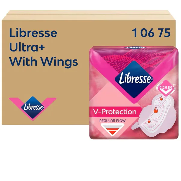 Higiēniskās paketes ar spārniņiem Libresse Ultra Plus TORK, 300gab., 10675