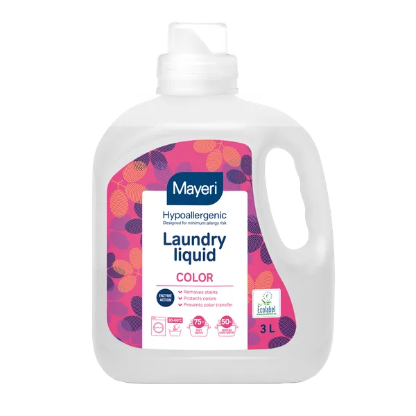Hipoalerģiska veļas mazgāšanas želeja MAYERI Color, 3l