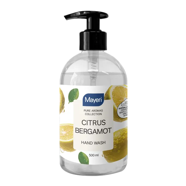 Hipoalerģiskas šķidrās ziepes MAYERI Citrus Bergamot, 500ml