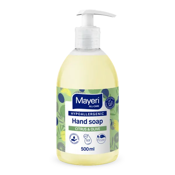 Šķidrās ziepes Citrus&Olive Mayeri Hipoalerģisks 500ml