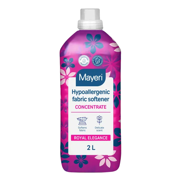 Hipoalerģisks veļas mīkstinātājs MAYERI Royal Elegance, 2l