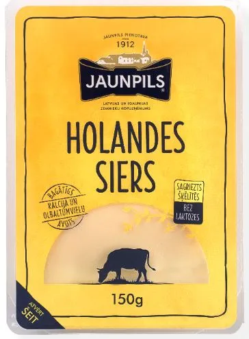 Siers Jaunpils Holandes šķēlēs 150g