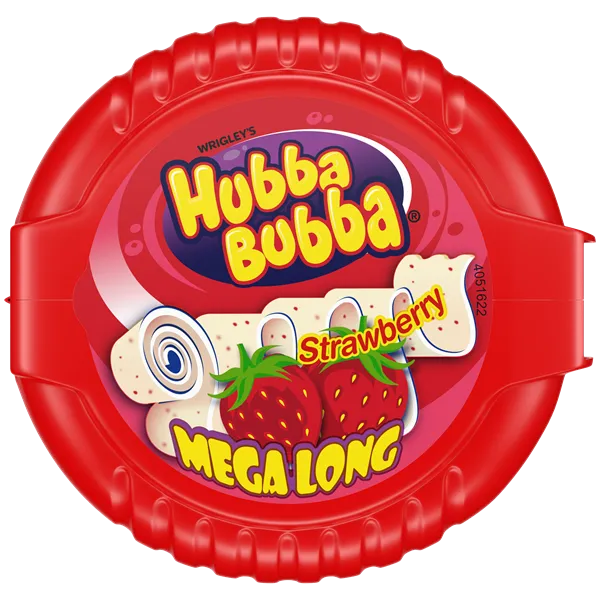 Hubba Bubba Snappy Strawberry 56g