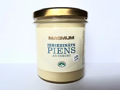 Iebiezināts piens ar cukuru MAGMUM, 400g, ZK
