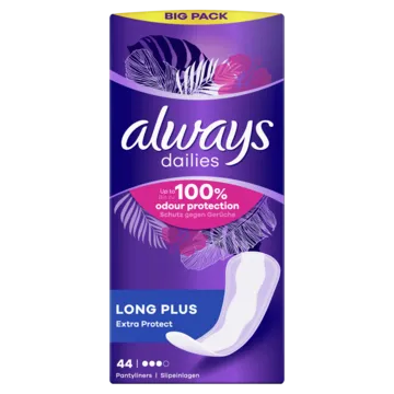 Ikdienas ieliktnīši ALWAYS, Extra Long, Odour Lock, 44 gab.