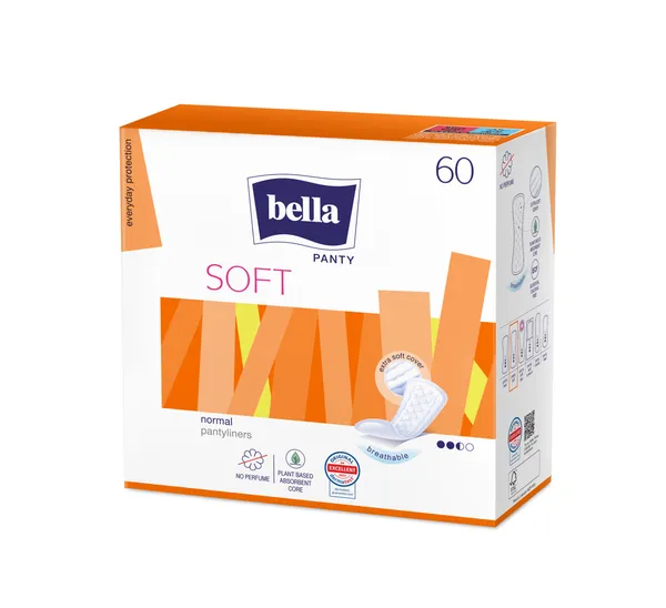 Ikdienas ieliktnīši BELLA Panty Soft, 60gab