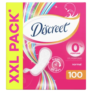 Ikdienas ieliktnīši DISCREET Normal, 100 gab.