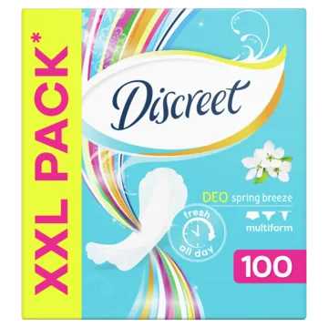 Ikdienas ieliktnīši DISCREET Spring Breeze, 100 gab.