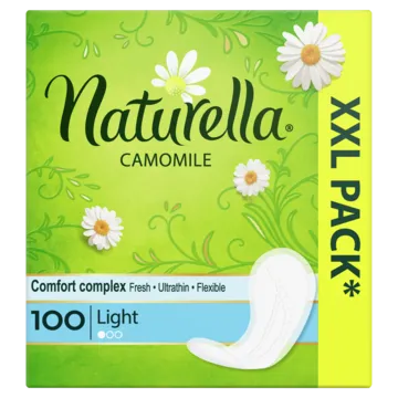 Ikdienas ieliktnīši NATURELLA Camomile Light, 100 gab.