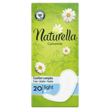 Hig.ieliktnīši Naturella Liners Camomile 20gb