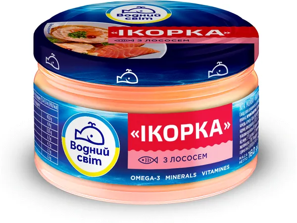 Ikru krēms Ikorka Vodnij Svit ar lasi 160g