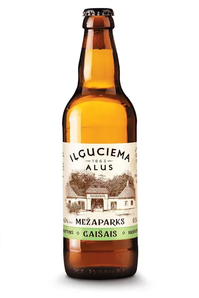 Iļģuciema alus Mežaparks 4,3% 0,5 L stikls (DEP)
