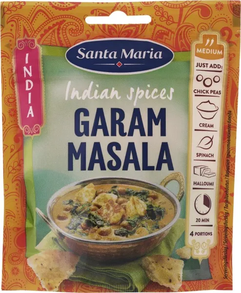 Indijas garšviela SANTA MARIA Garam Masala 25g
