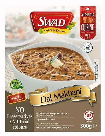 Indijas krējuma sautējums SWAD, ar sautētām pupiņām Dal Makhani, 300g
