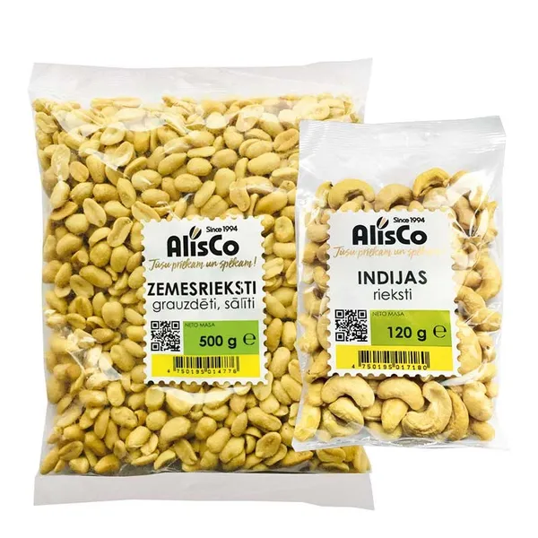 Indijas rieksti Alis Co 500g