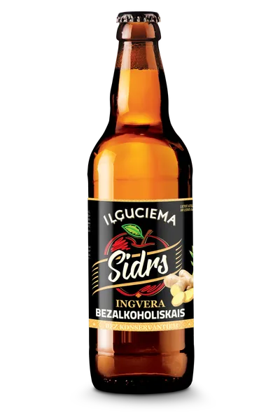 Ingvera Sidrs bezalkoholiskais IĻĢUCIEMA 0.50L stikls (DEP)