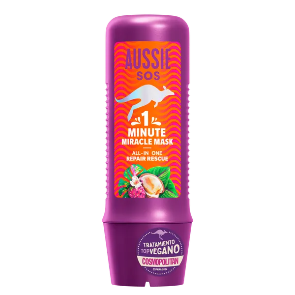 Intensīva matu maska AUSSIE SOS Repair Rescue, 1 Minute Miracle, 250 ml