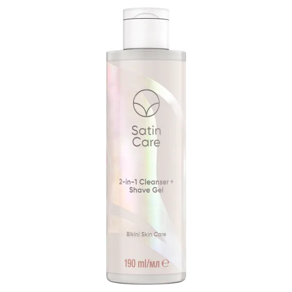 Intīmās higiēnas mazgāšanas un skūšanās želeja SATIN CARE, 190ml
