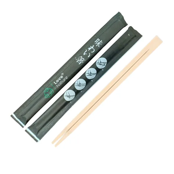 Irbulīši, bambusa, melnā papīra iepakojumā, 21 cm, 100gab, 0.783kg