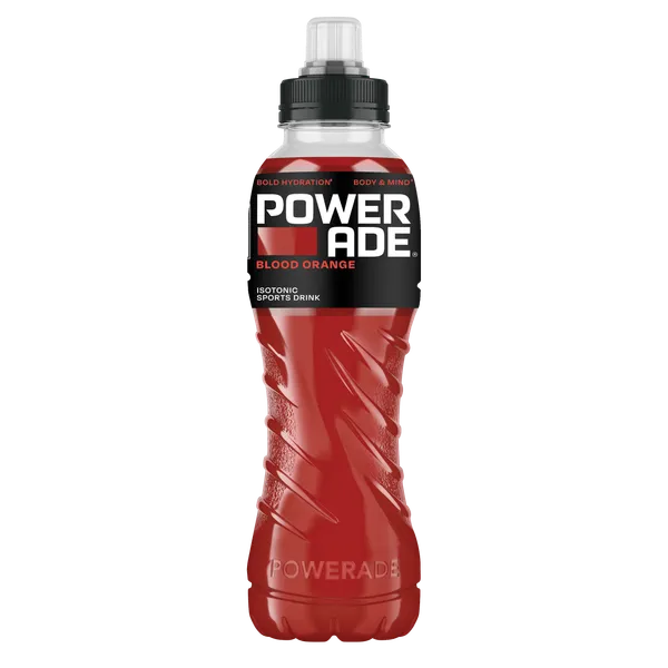 Izotonisks dzēriens POWERADE Blood Orange, PET, 0.5l (DEP)