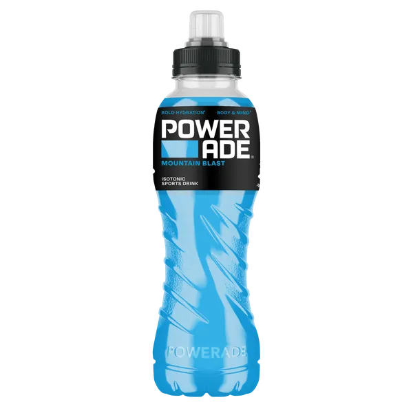 Izotonisks dzēriens POWERADE Mount Blast, PET, 0.5l (DEP)