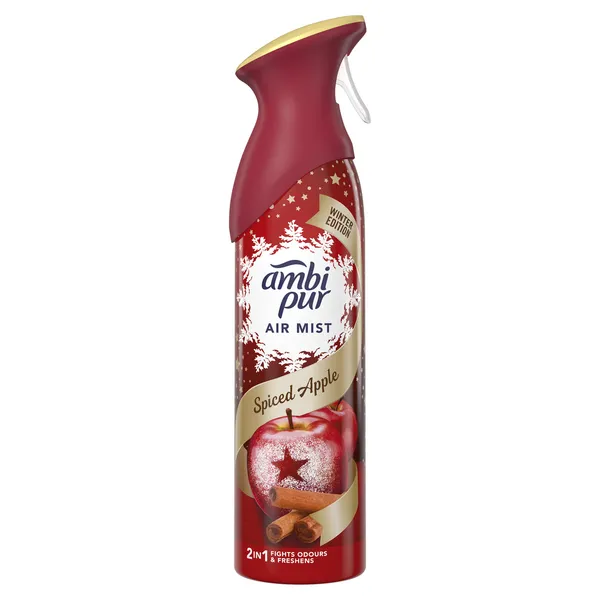 Izsmidzināms gaisa atsvaidzinātājs AMBI PUR Spiced Apple, 185ml
